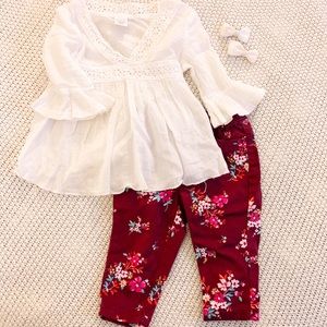 Baby Girls Hippie outfit